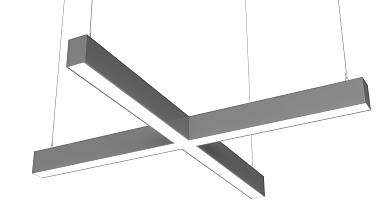Светодиодный светильник крест FS-TG 72Вт 5760Лм IP20